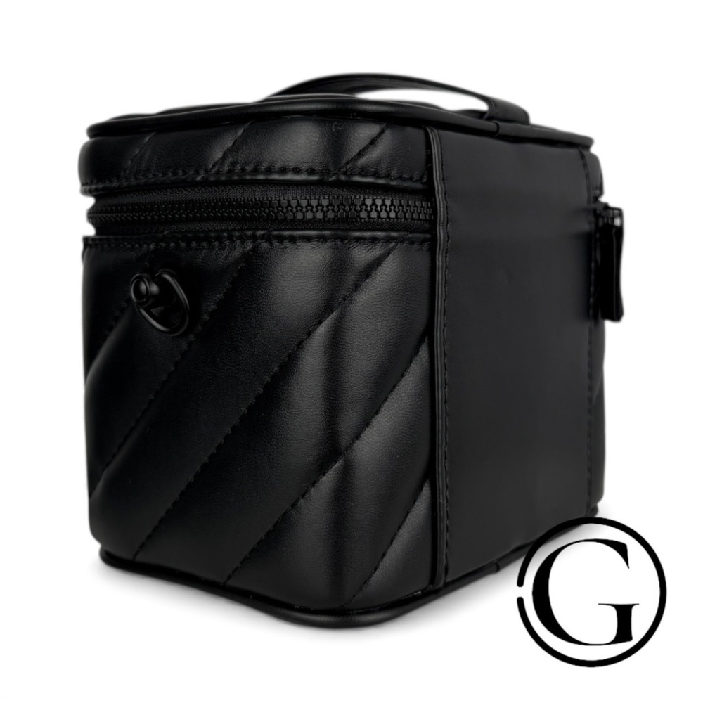 YSL Yves Saint Laurent Beaute Beauty GWP VIP Vanity Case Converted Bag Black NEW - Picture 5 of 11